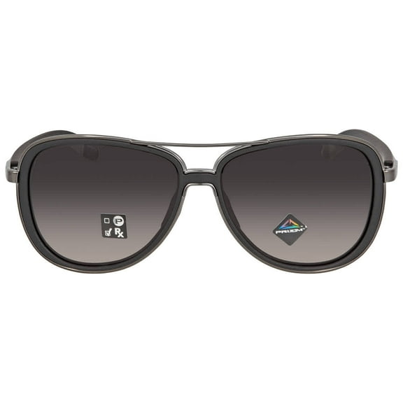 Oakley Split Time Prizm Grey Gradient Pilot Ladies Sunglasses OO4129 412917 58