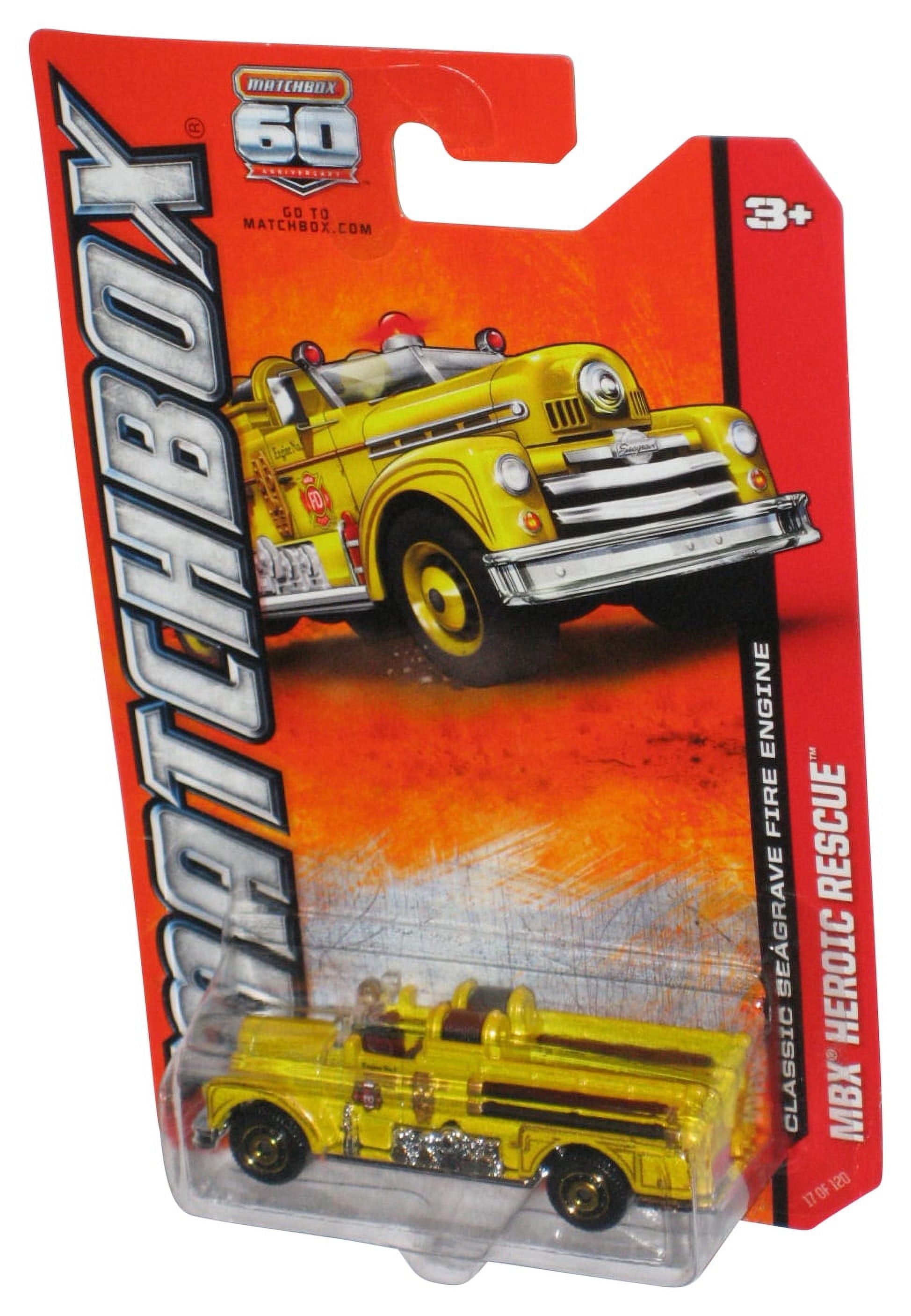 Matchbox MBX Heroic Rescue (2012) 2006 Fire Engine White Red Toy