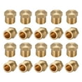 thumbnail image 1 of Conector de Acoplamiento de Enchufe Hexagonal de Latón, Rosca Macho de 1/8" G, 20 piezas, 1 of 3