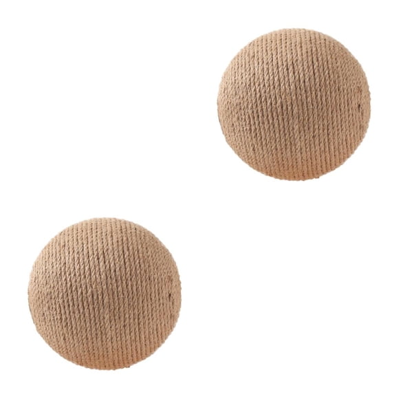 Greeniant Cat Scratching Ball Grind Claw Pet Supplies Interactive Kitten Toy 4.72 pulgadas 2piezas