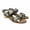 Putty Snake Print, variant on Women's Teena Bright White Sandals 7M
