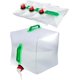 thumbnail image 1 of Bolsa de Agua Plegable de 4 Piezas, Contenedores de Agua Potable Plegables y Portátiles de 20 L Bolsa de Agua Plegable, Contenedores de Agua Reutilizables para Acampar Senderismo Picnic, 1 of 5