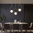 thumbnail image 7 of SEEU Modern Gold Globe Kitchen Island Pendant Lights, 7 of 7