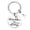 a, variant on YYKihy Remember I Am With You Always Stainless Steel Keychain Ideal Gift For Mother Father Wife Husband Daughter Son Family