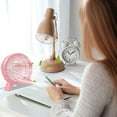 thumbnail image 4 of PPgejGEK USB Powered Office Desktop Small Fan Ultra Quiet Renewals Large Airflow Plug in Fan Green White Pink Portable 5.91x5.91inch, 4 of 6