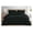 Black Ruffled Edge, variant on Eleanora King Bed in a Bag 7-Pieces Ruffled Edge Trim Stone Washed Double Brushed Microfiber Comforter with Sheets Lightweight All Season Bedding Set (King, Black)