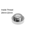 thumbnail image 1 of BUYISI Tap Aerator Connector Brass Faucet Adapter Outside Thread Water Saving Joint Adaptor Bathroom Kitchen Hardware Accessories Inside Thread 28mm-22mm, 1 of 5