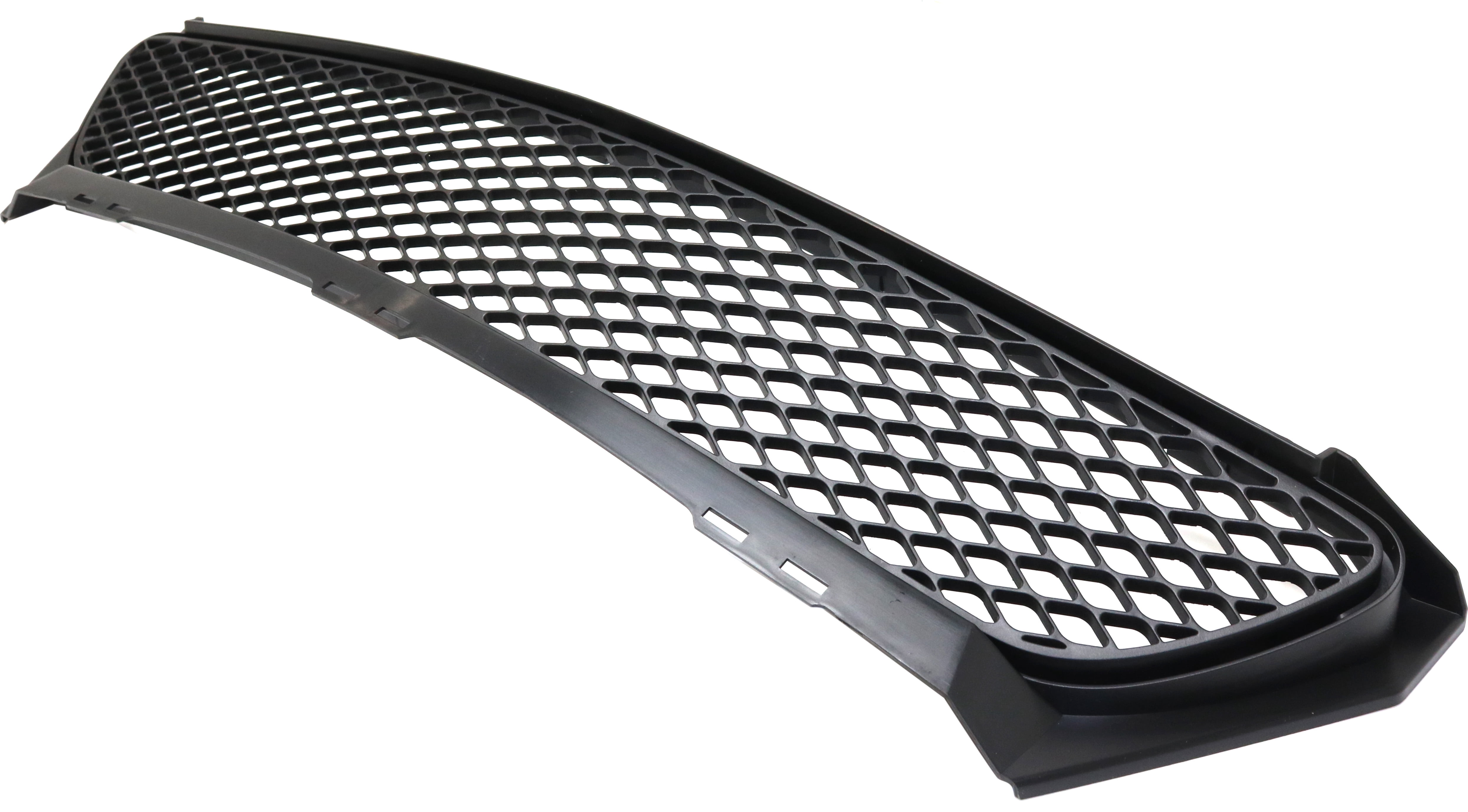 Bumper Grille Compatible With 2006-2008 Mercedes Benz SLK280 2005-2008 SLK350 Front, Center Textured Black