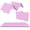 Baby Pink, variant on BalanceFrom Go Gym All-Purpose 4 Ft. x 10 Ft. x 2 In. Extra Thick High Density Anti-Tear Gymnastics Gym Folding Exercise Aerobics Mats