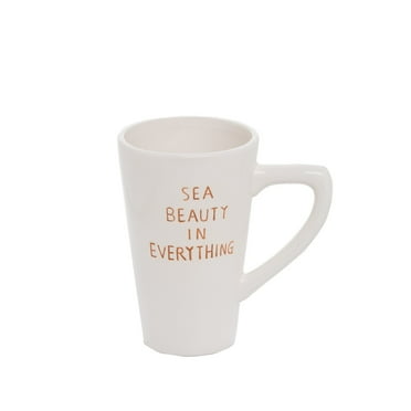 Beachcombers Ceramic Sea Beauty Mug  White