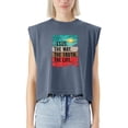 thumbnail image 2 of EcoLoom Jesus The Way Truth Life Christian Worship Cap Sleeve Muscle Crop Shirt Women Sleeveless Baby Tee, 2 of 5