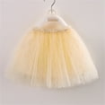 thumbnail image 4 of Delliss Girl's Layered Tutu Skirt Grid Tulle Princess Sparkle Dressy Skirt, 4 of 8