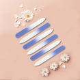 thumbnail image 6 of Unique Bargains Colorful Glass Multifunctional Nail File Small 6 Pcs Purple, 6 of 6