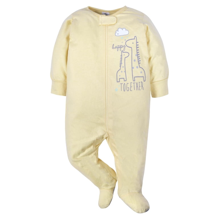 Gerber Baby Sleep 'N Play Footed Pajamas 4-Pack photo 5