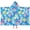 Pioneer Flower Floral-2, variant on Pioneer Flower Floral Print Pattern Hooded Bath Towel，50"x30" for Ages 3 To 12 Kids, Quick Dry Lightweight Soft Microfiber Hood Beach Towel Cover Up for Kids