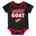 thumbnail image 3 of Infant Detroit Red Wings Loyal Buddies Three-Pack Bodysuit Set, 3 of 4