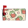 thumbnail image 2 of Fotbe Frog Hold Strawberry Mailbox Covers Post Letter Box Cover Garden Decor Standard Size-25.5x21 in, 2 of 9