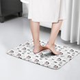 thumbnail image 4 of White Cow Milk Cloud Pattern Flannel Non Slip Door Rugs,Washable Door Mats Indoor,Decorative Door Mats,Dirt-Resistant and Absorbent Doormat for Entrance,Bedroom,Kitchen,Bathroom,23.5x16in(60x40cm), 4 of 5