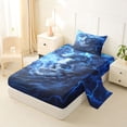 thumbnail image 2 of Erosebridal Magic Animal Dragon Twin Sheet Sets,Spooky Gothic Skull Bedding For Adult 3pcs, 2 of 6