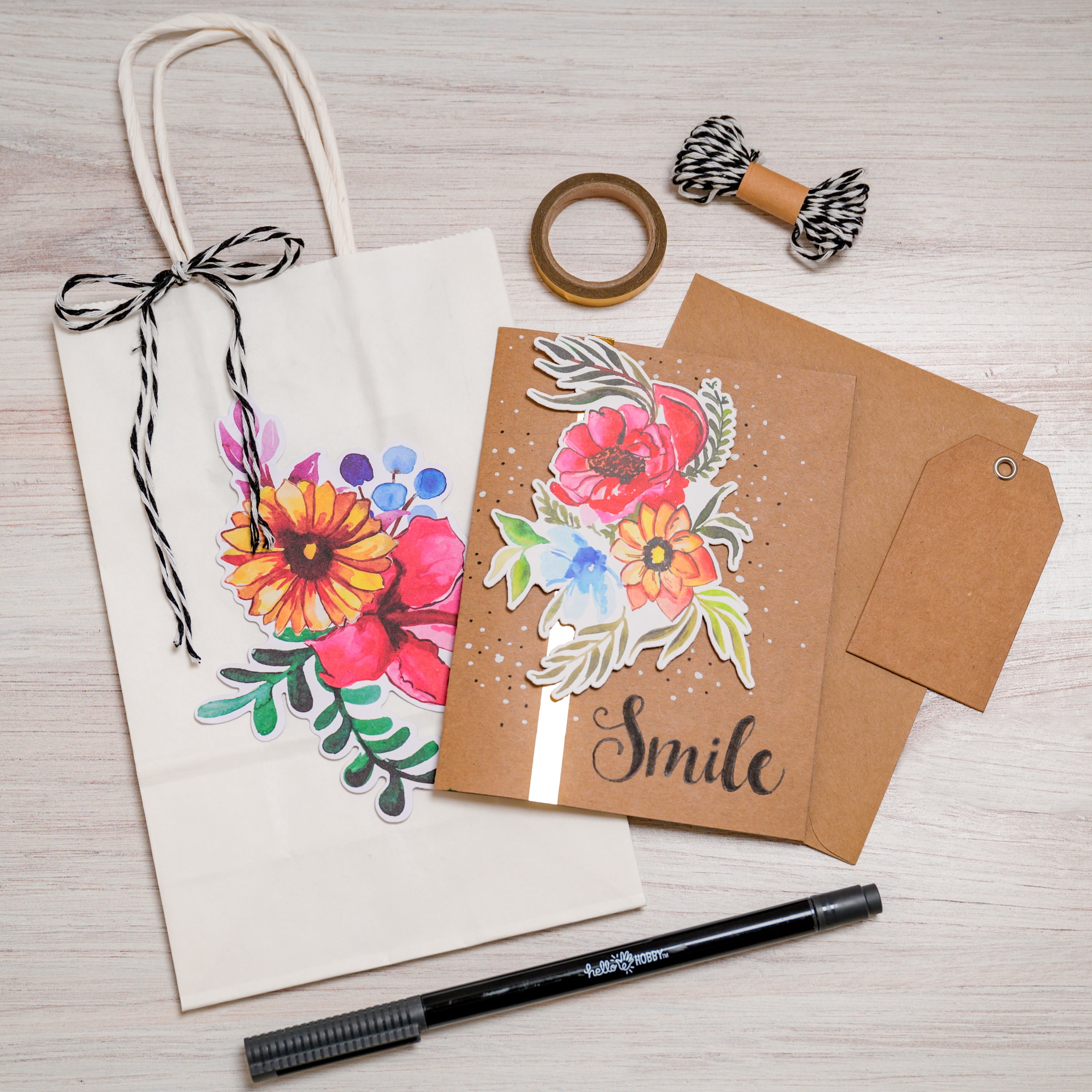 Hello Hobby A7 Blank All Occasion Greeting Cards, with Envelopes 5" x 7" (12 Count)