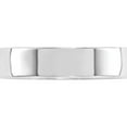 thumbnail image 2 of 14K White Gold 14Kw 5mm Standard Flat Comfort Fit Band Size 13 Made In United States wflc050-13, 2 of 5