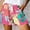 Pink, variant on HAIJIE Womens Summer Shorts Casual Shorts Drawstring Sport Shorts Women for Girlfriend Women Summer Pull on Short