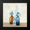 thumbnail image 2 of Purinton, Julia 15x15 Black Modern Framed Museum Art Print Titled - Windowsill Garden II Blue, 2 of 5