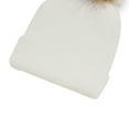 thumbnail image 3 of Outfmvch Knit Hats for Women Winter Hat for Winter Beanie Womens Winter Bucket Hats for Women Fleece Beanie Fuzzy Hat Z1 White One Size, 3 of 7