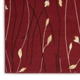 thumbnail image 5 of Nourison Grafix Transitional Botanical Red 3'9" x 5'9" Area Rug, (4' x 6'), 5 of 10