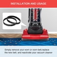 thumbnail image 4 of 4Pcs Vacuum Belts Replacement Vacuum Cleaner Belts Compatible with Dirt Devil Style 15 Vacuum Cleaner,Replace Part 1SN0220001,3SN0220001, 4 of 7