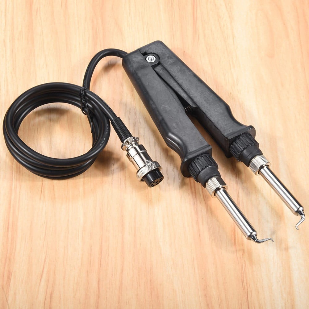 yaaqii for 902 for ESD for SMD Double Soldering Iron Tweezer Handle Clip Heating Plier
