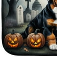 thumbnail image 2 of Carolines Treasures DAC2014DDM 21 x 14 in. Unisex Bernese Mountain Dog Spooky Halloween Dish Drying Mat, 2 of 5