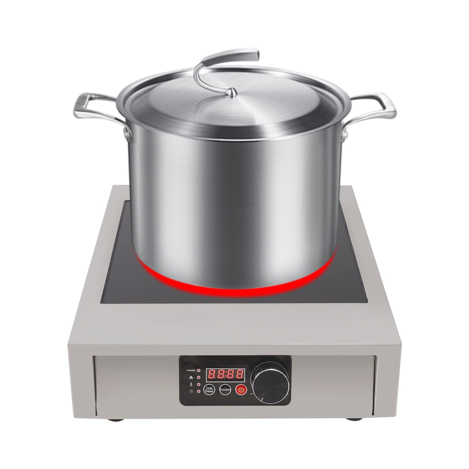DENEST Commercial Induction Cooktop, 3500W Portable Induction Cooktop 110V Tabletop Induction Cooker