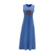 thumbnail image 3 of Vestido de verano para mujer, vestido clásico de verano con cuello para desplazamientos y citas M, 3 of 7