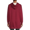 thumbnail image 3 of No Boundaries Juniors' Pullover Tunic Hoodie, 3 of 5