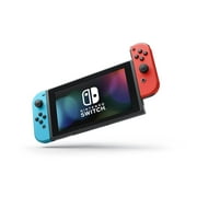Nintendo Switch with Neon Blue and Neon Red Joy Con Bundle (JP Edition) Powever Exclusive Bundle