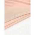 thumbnail image 5 of Womens Pink Loose-Fitting Long Sleeve Pajama Set With Shorts, 5 of 5