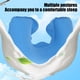 thumbnail image 5 of Almohada De Viaje Inflable Para El Cuello, Cojín Cervical En Forma De U, Comodidad Para Avión Y Coche, Diseño Portátil De PVC Aterciopelado, Soporte Ergonómico Para El Descanso, 5 of 9