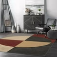 thumbnail image 5 of Geometric rug, Hand tufted wool area rug, 9x13 Bed, Living room carpet, 5 of 10