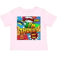 thumbnail image 3 of Inktastic I'm Three Comic Book Boys or Girls Toddler T-Shirt, 3 of 5