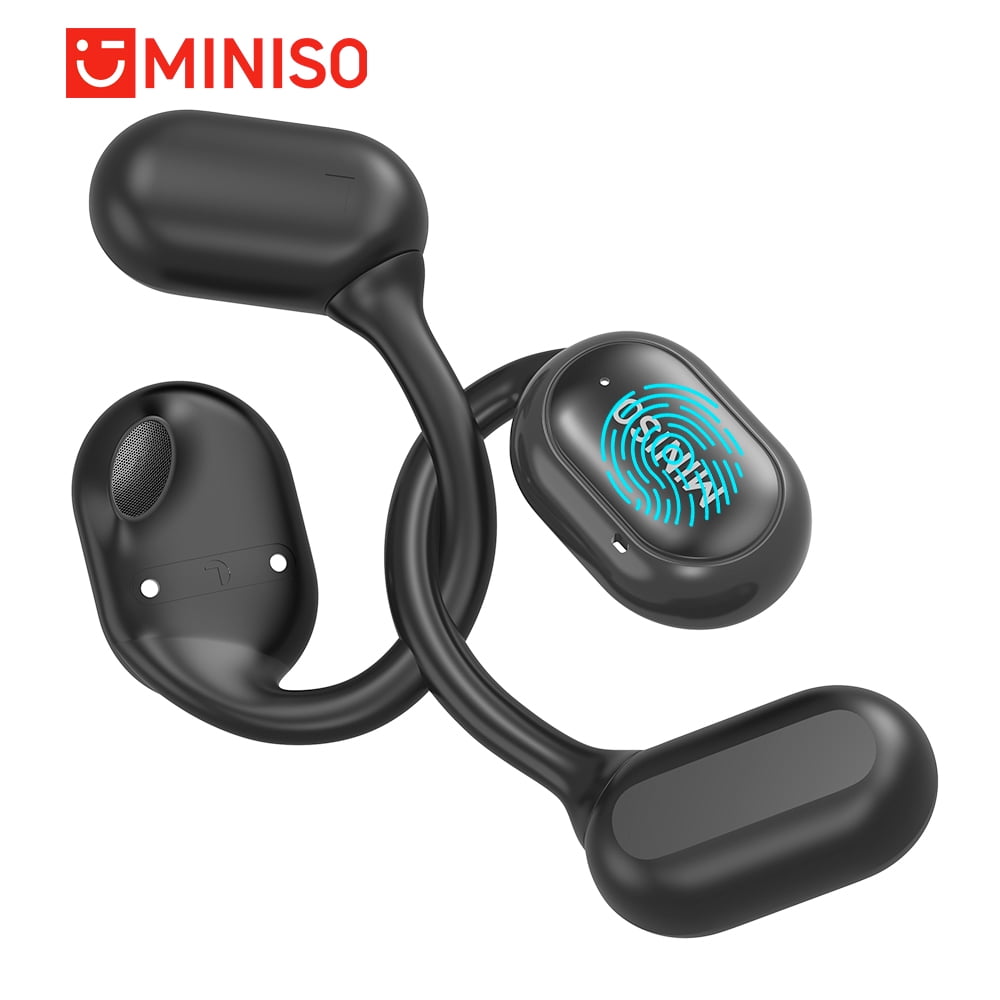 X30 AI Translator Bluetooth 5.4 Open Ear Earbuds, 130+ Languages, Noise-Cancelling, 55H Playtime, IPX5 Waterproof, LED Touch Screen