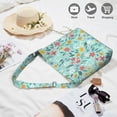 thumbnail image 5 of Nature Inspired Botanical Tote | Lightweight Travel Handbag | Multi-Pocket Organization, 5 of 5