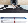 thumbnail image 4 of Sliding Gauge, Aluminum Quilting Ruler Convenient Safe Wear-resistant Adjustable  For Measurement For Positioning For Household For DIY Craft Silver,Blue, 4 of 8
