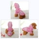thumbnail image 2 of Impermeable para Perros Resistente al Agua Ropa para Mascotas Chaqueta de Lluvia con Capucha Poncho Exterior con Franja Reflectante, Rosa XL, 2 of 7