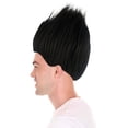thumbnail image 3 of HPO Adult Unisex Grumpy Troll Wig | TV/Movie Cosplay Halloween Wig | Premium Breathable Capless Cap, 3 of 20