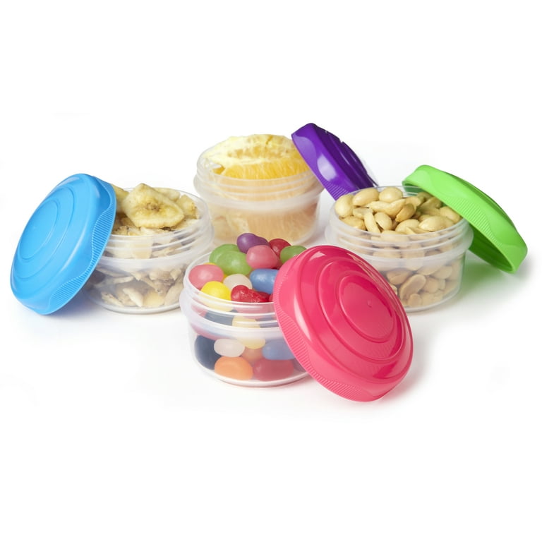 Sistema Mini Bites 3 Pack Small Snack Containers, 6 Pack 