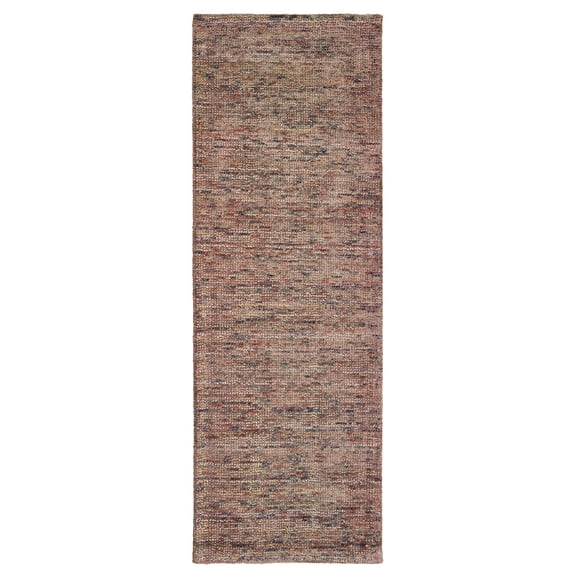 Oriental weavers Lucent Area Rug 45907 Taupe Single-Color Rows 2' 6" x 8' Rectangle