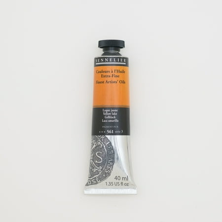 UPC: 3046450459712 | Sennelier Artists 1.35 oz Yellow Lake S3 Satin Oil Art Paint