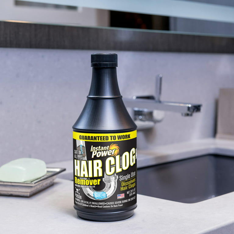 The best drain clog remover - Instant Power - Hair and Grease