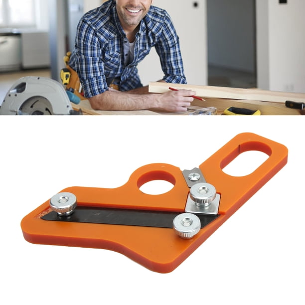 Recortadora De Cantos, Herramienta Manual Con Guía Paralela Para Corte Suave Y Preciso De PVC Tablaroca Cuero Y Madera Laminada